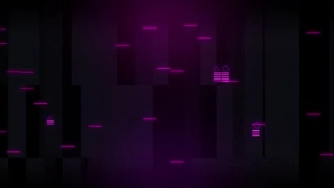 Colorful gradient abstract loop background animation in 4k Stock Footage 297126481