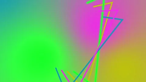 Colorful gradient abstract loop background animation in 4k Vidéo 297903115
