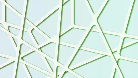 Colorful gradient abstract molecular polygonal background with connecting lines Stock Illustration