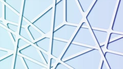 Colorful gradient abstract molecular polygonal background with connecting lines Illustrazione stock