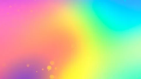 Colorful gradient animation with small orange bubbles moving on the left button Stock Footage 162762223