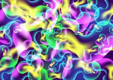 Colorful gradient background design. Abstract liquid shapes and fluid background Stock Illustration