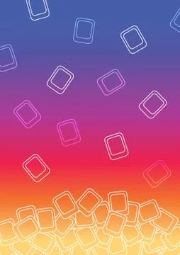 Colorful Gradient Background Stock Illustration