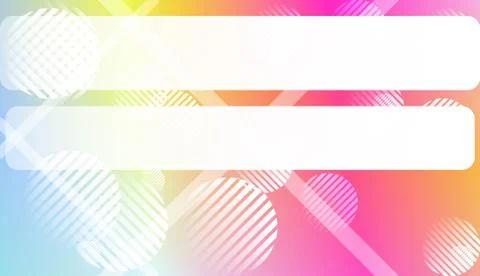 Colorful Gradient Background with Line, Circle. For Web, Presentations And Pr Illustrazione stock