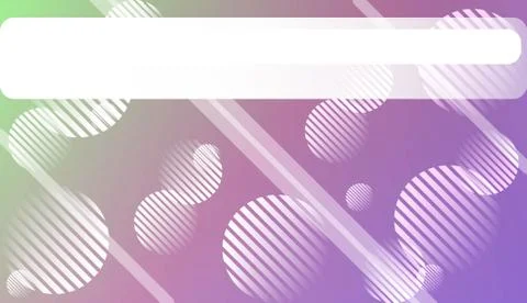 Colorful Gradient Background with Line, Circle. For Website Pattern, Banner O Stock Illustration