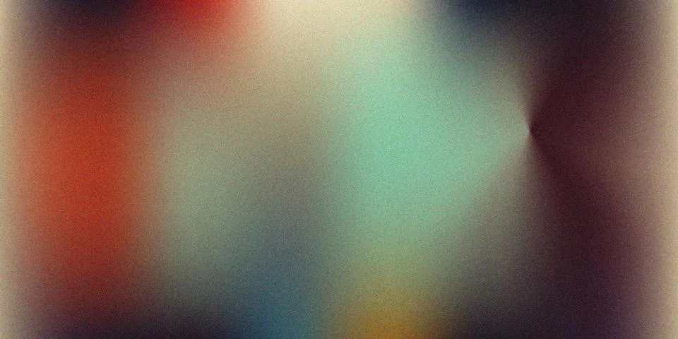 Colorful gradient background with noise texture Иллюстрация