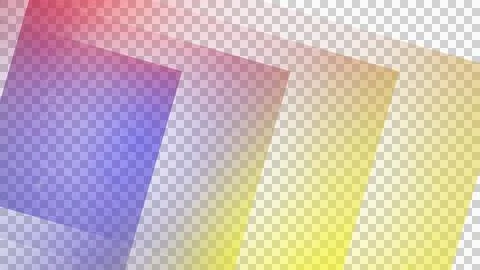 Colorful gradient background with rectangular shapes Stock Illustration
