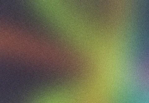 Colorful gradient background with red green blue and yellow hues and texture Stockfoto's