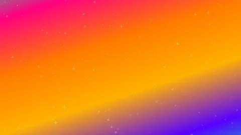 Colorful gradient background with stars 스톡 일러스트