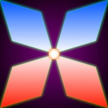 Colorful gradient background for template or something. Stock Illustration