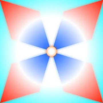 Colorful gradient background for template or something. Stock Illustration