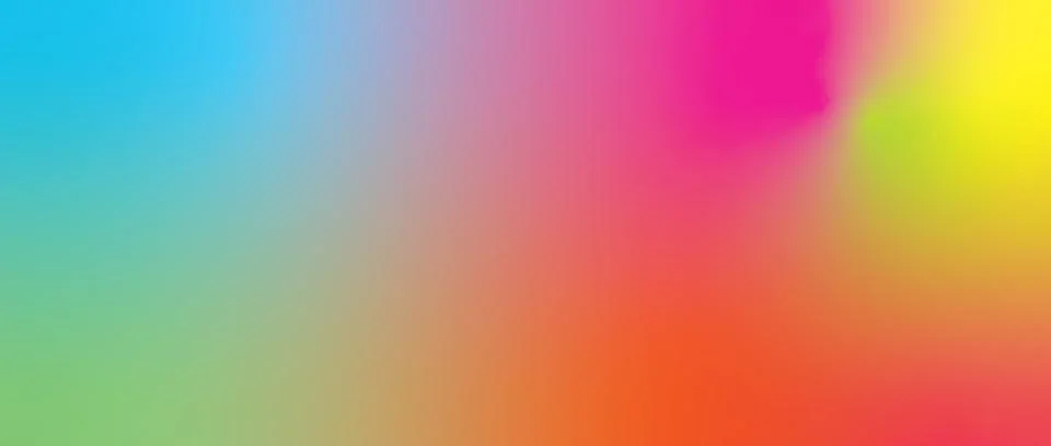 Colorful gradient background vibrant smooth color blend abstract wallpaper Stock Illustration