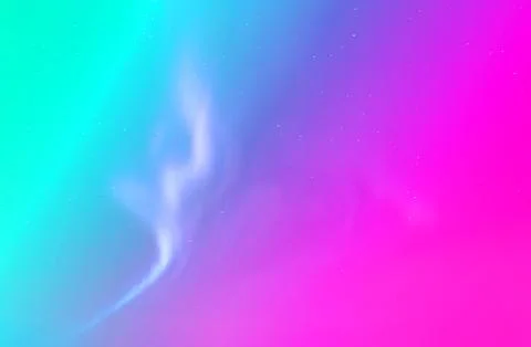 Colorful Gradient Bcakground With Small Particles &amp; Wave Stock Illustration