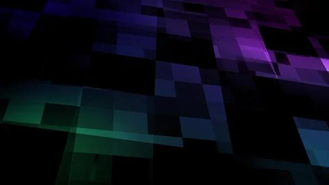 Colorful gradient box shape pixel background Stock Illustration