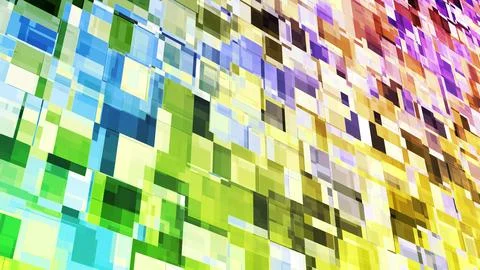 Colorful gradient box shape pixel background 스톡 일러스트