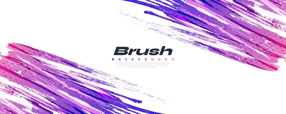 Colorful Gradient Brush Texture Background with Halftone Effect Stock Illustration