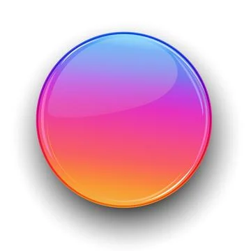 Colorful Gradient Circle Illustration Stockillustratie