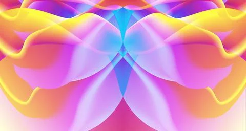 Colorful gradient creative abstract with wavy style with background design Stock Illustration