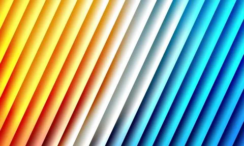Colorful gradient diagonal stripes abstract background with smooth blue and Stock Illustration