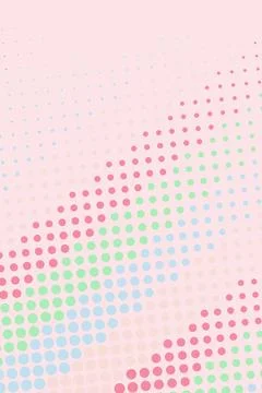 Colorful Gradient Dot Pattern Stock Photos