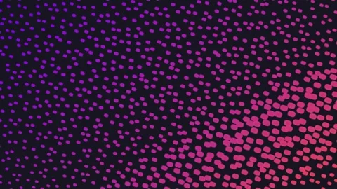 Colorful gradient dots pattern design with purple pink and red tones Stock Footage 348717908