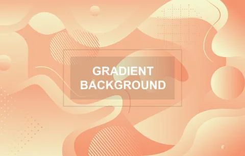 Colorful Gradient Fluid Liquid Geometric Dynamic Shape Background 스톡 일러스트