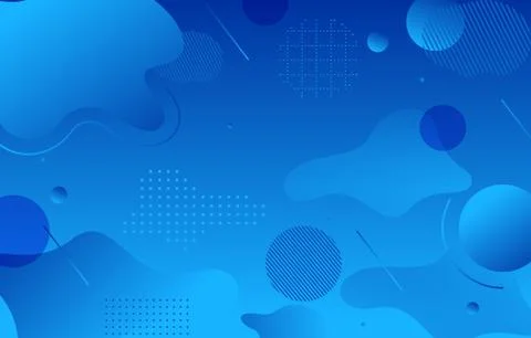 Colorful Gradient Fluid Liquid Geometric Dynamic Shape Background 스톡 일러스트