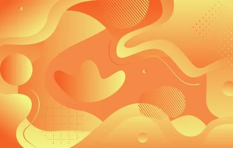 Colorful Gradient Fluid Liquid Geometric Dynamic Shape Background Stockillustratie