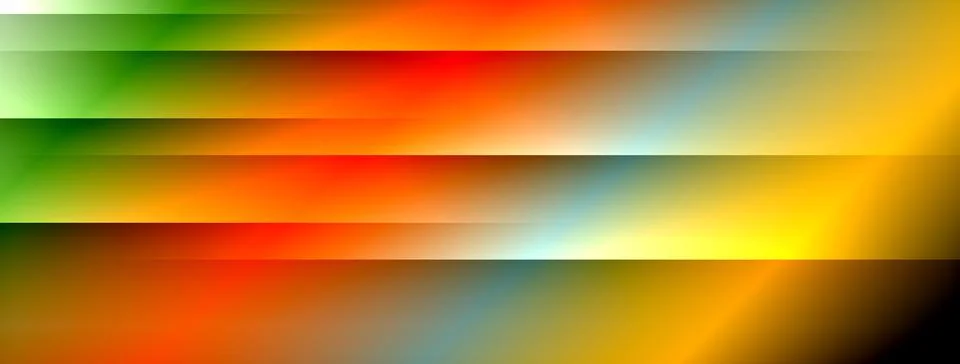 Colorful gradient with lines made of shadow and light. Creative background Stock Illustration