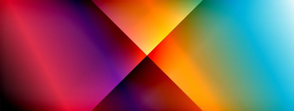 Colorful gradient with lines made of shadow and light. Creative background Stock Illustration
