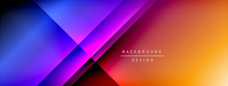Colorful gradient with lines made of shadow and light. Creative background イラスト素材