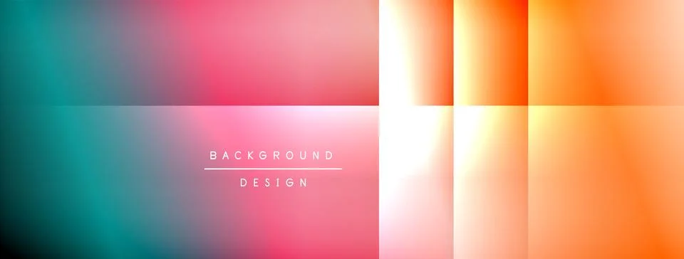 Colorful gradient with lines made of shadow and light. Creative background Stock Illustration