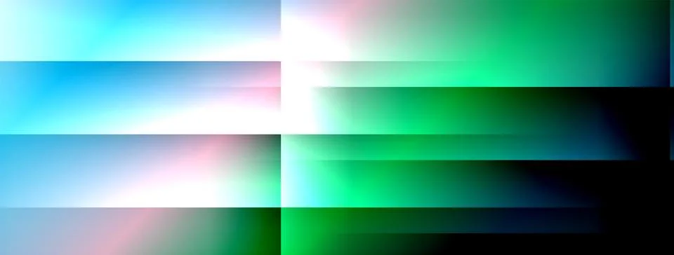 Colorful gradient with lines made of shadow and light. Creative background Stock Illustration