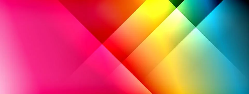Colorful gradient with lines made of shadow and light. Creative background Stock Illustration