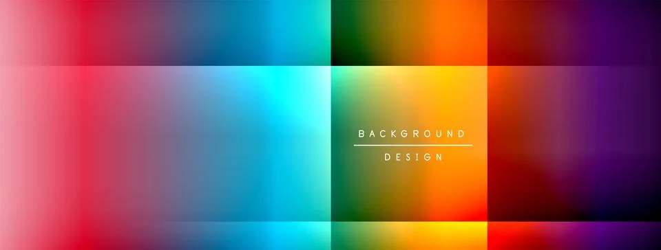 Colorful gradient with lines made of shadow and light. Creative background Stock Illustration