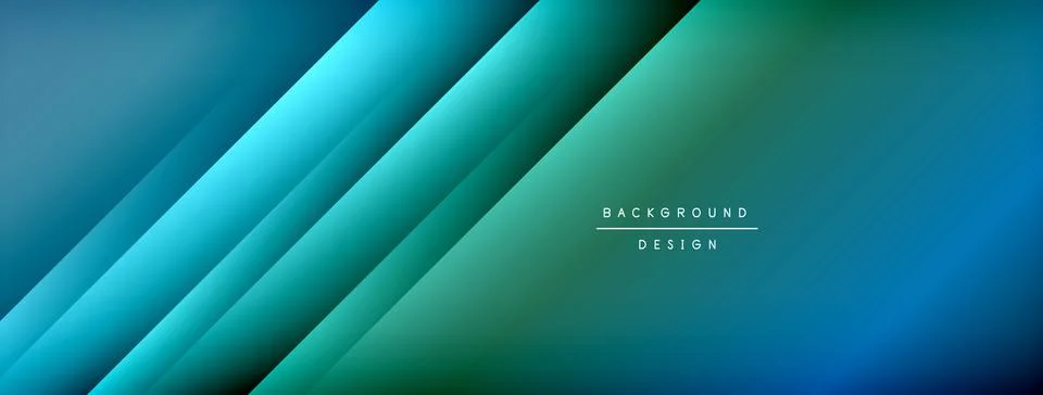 Colorful gradient with lines made of shadow and light. Creative background Stock Illustration