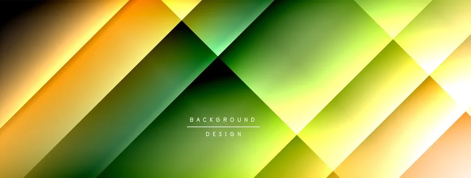 Colorful gradient with lines made of shadow and light. Creative background Illustrazione stock