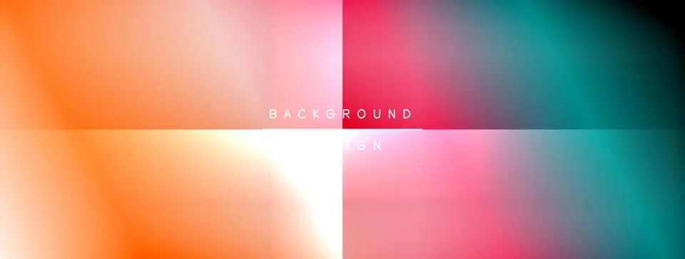 Colorful gradient with lines made of shadow and light. Creative background Stock Illustration