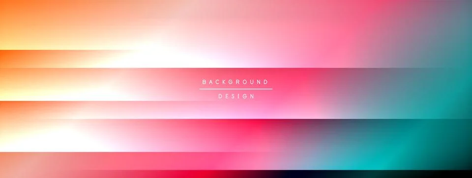 Colorful gradient with lines made of shadow and light. Creative background Stock Illustration