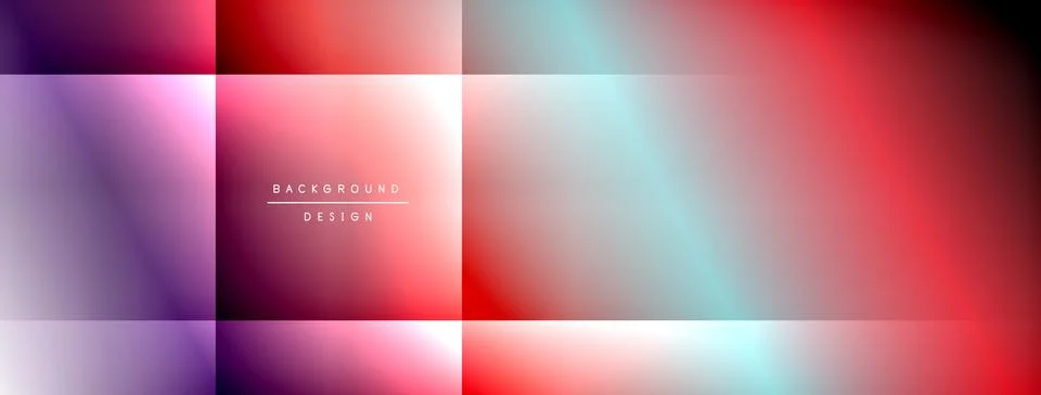 Colorful gradient with lines made of shadow and light. Creative background Stock Illustration