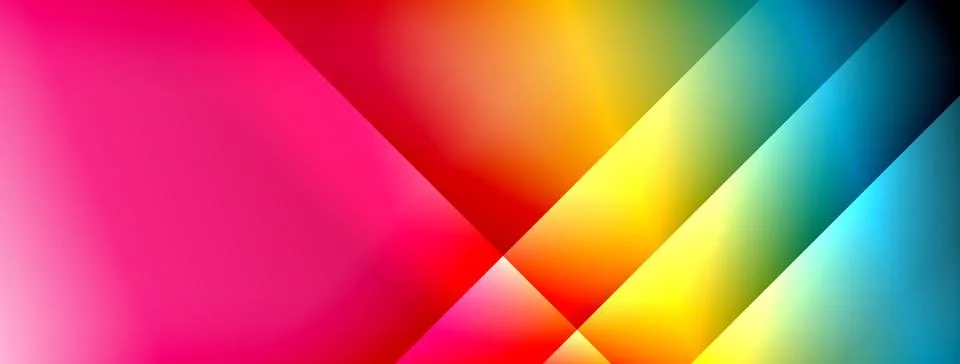 Colorful gradient with lines made of shadow and light. Creative background 스톡 일러스트