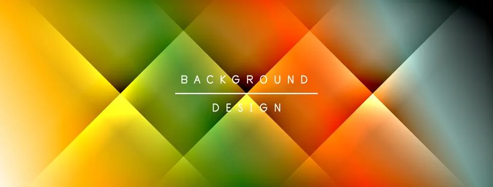 Colorful gradient with lines made of shadow and light. Creative background Illustrazione stock