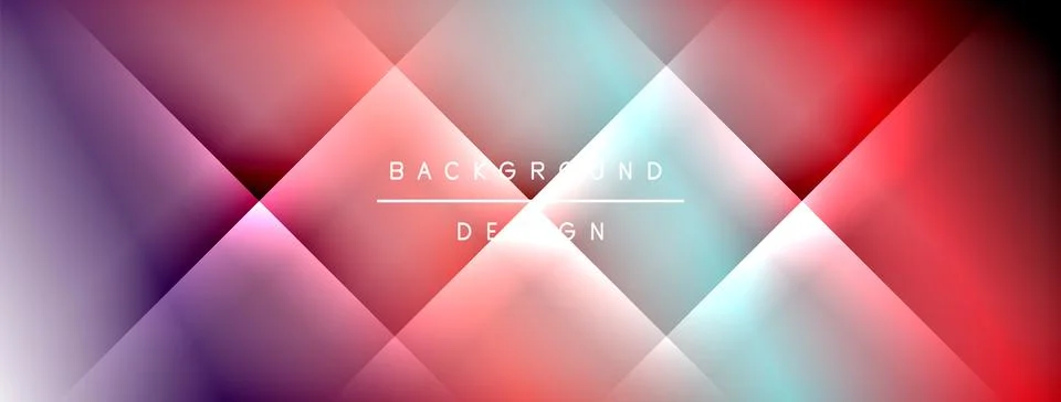 Colorful gradient with lines made of shadow and light. Creative background Stock Illustration