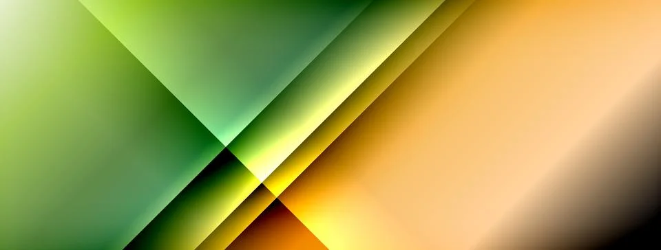 Colorful gradient with lines made of shadow and light. Creative background Stock Illustration