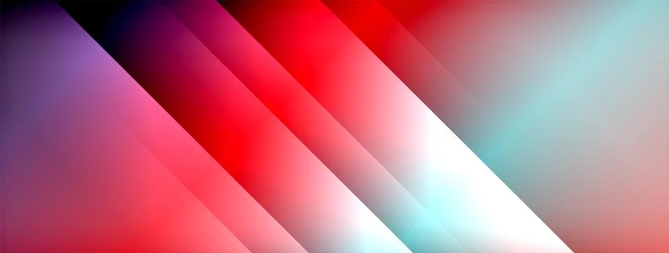 Colorful gradient with lines made of shadow and light. Creative background Ilustración de archivo