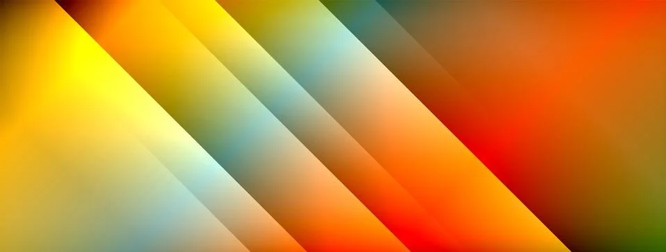 Colorful gradient with lines made of shadow and light. Creative background 스톡 일러스트