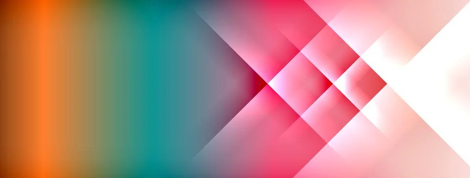 Colorful gradient with lines made of shadow and light. Creative background Stock Illustration