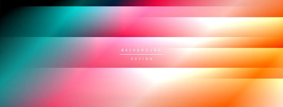 Colorful gradient with lines made of shadow and light. Creative background Illustrazione stock