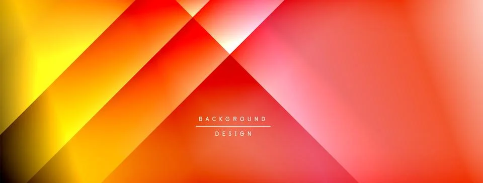 Colorful gradient with lines made of shadow and light. Creative background Illustrazione stock