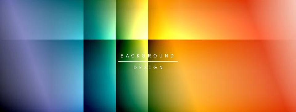 Colorful gradient with lines made of shadow and light. Creative background Stock Illustration